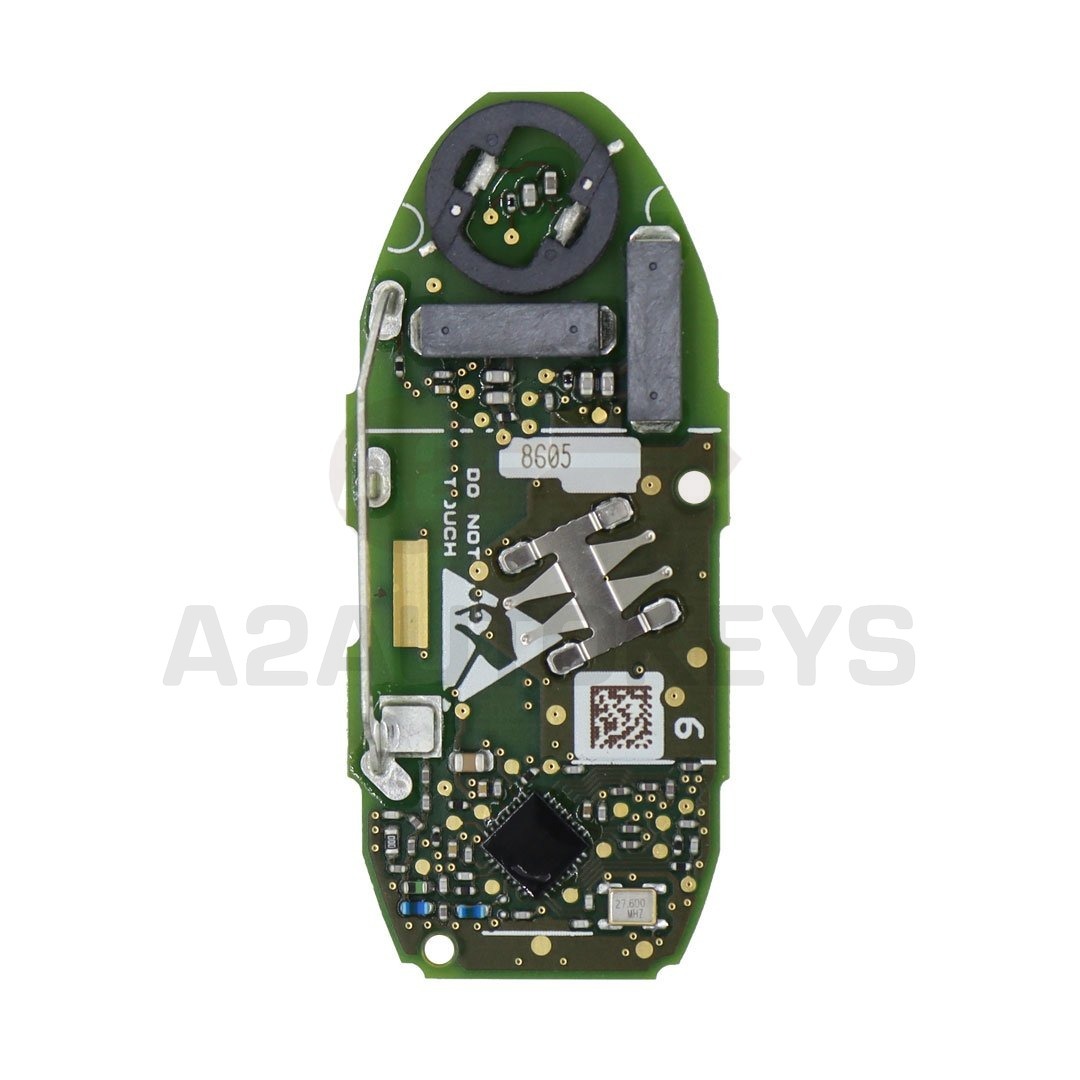 Nissan Sentra 2020 Original Smart Remote PCB 5 Buttons 433MHz With Aftermarket Shell