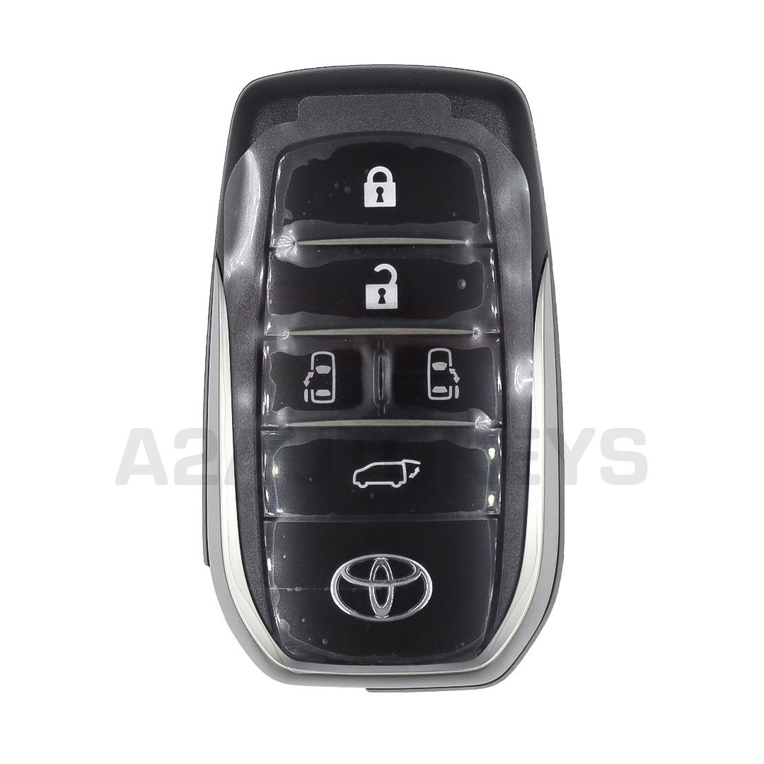 Toyota Alphard 2009-2012 Genuine Smart Remote Key 5 Buttons 433MHz 89904-58301 / 89904-58300