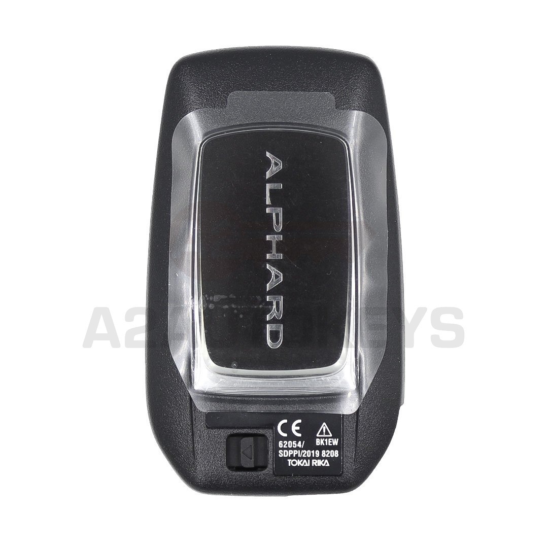Toyota Alphard 2009-2012 Genuine Smart Remote Key 5 Buttons 433MHz 89904-58301 / 89904-58300