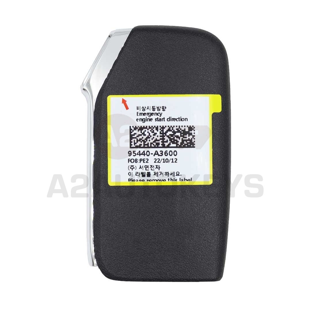 Kia Ray 2023 Genuine Smart Remote Key 4 Buttons 433MHz 95440-A3600