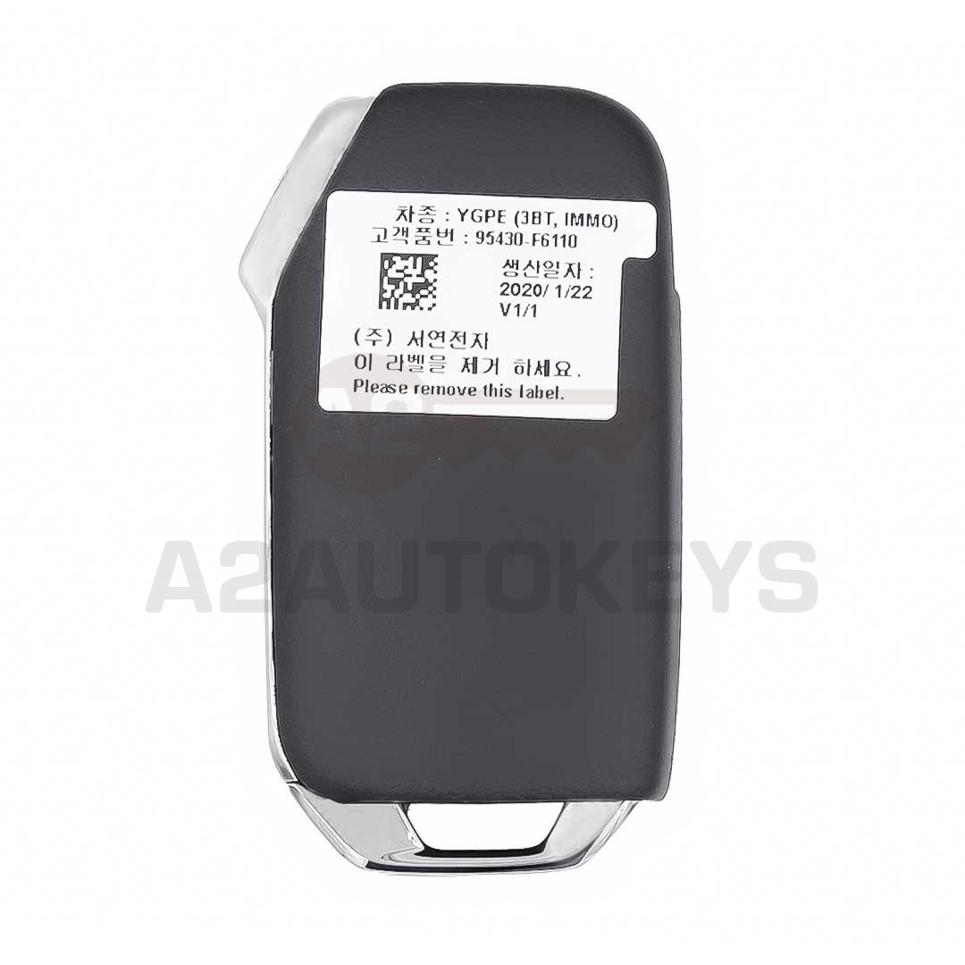KIA Cadenza 2020 Original Flip Remote Key 3 Buttons 433MHz 95430-F6110