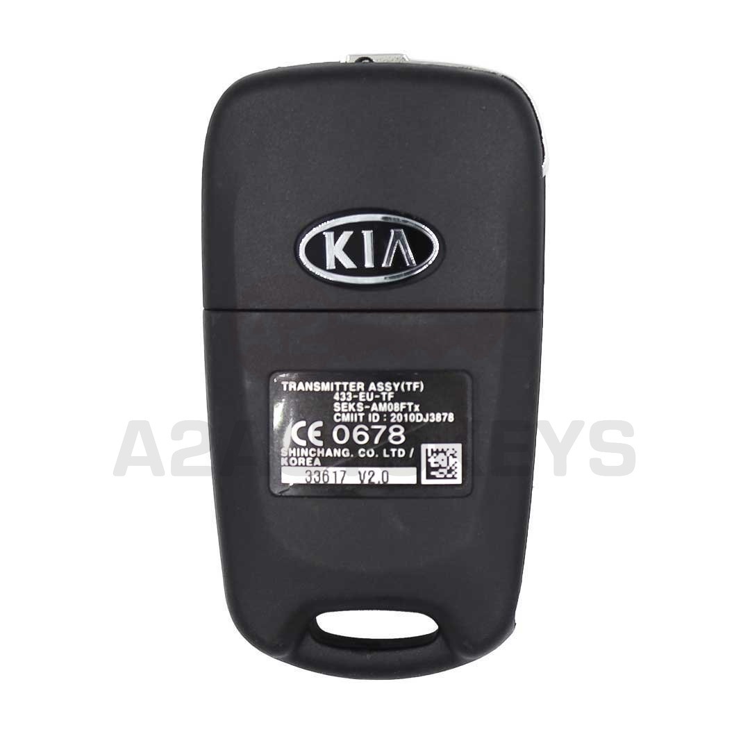 KIA Optima 2010-2013 Original Flip Remote Key 3 Buttons 433MHz 95430-2T611 / 95430-2T610