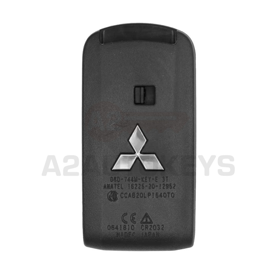 Mitsubishi Outlander 2008-2021 Original Smart Remote Key 3 Buttons 433MHz 8637C805 / 8637A698
