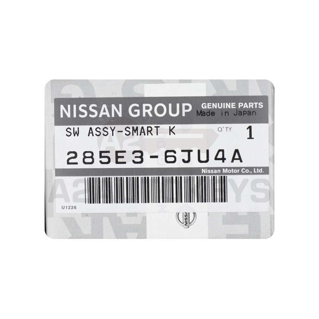 Nissan Armada 2023-2024 Genuine Smart Remote Key 3+1 Buttons 433MHz 285E3-6JU4A