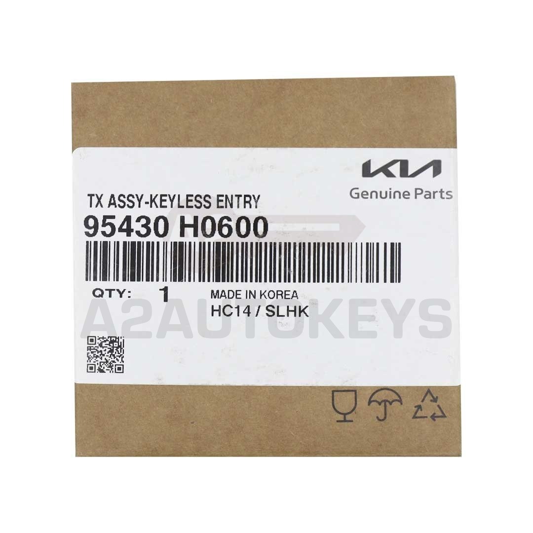 KIA Rio 2021 Genuine Flip Remote Key 3 Buttons 433MHz 95430-H0600