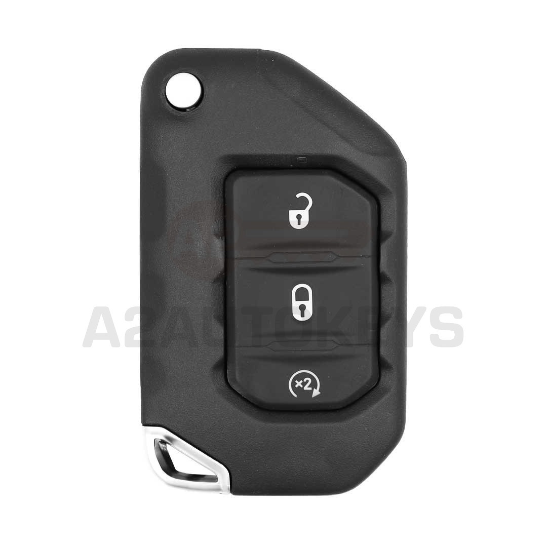 Jeep Wrangler 2018-2025 Original Flip Remote Key 3 Buttons 433MHz 68416787AA, 68416787AB, 68416787AC, 68416787AD, 68416787AE