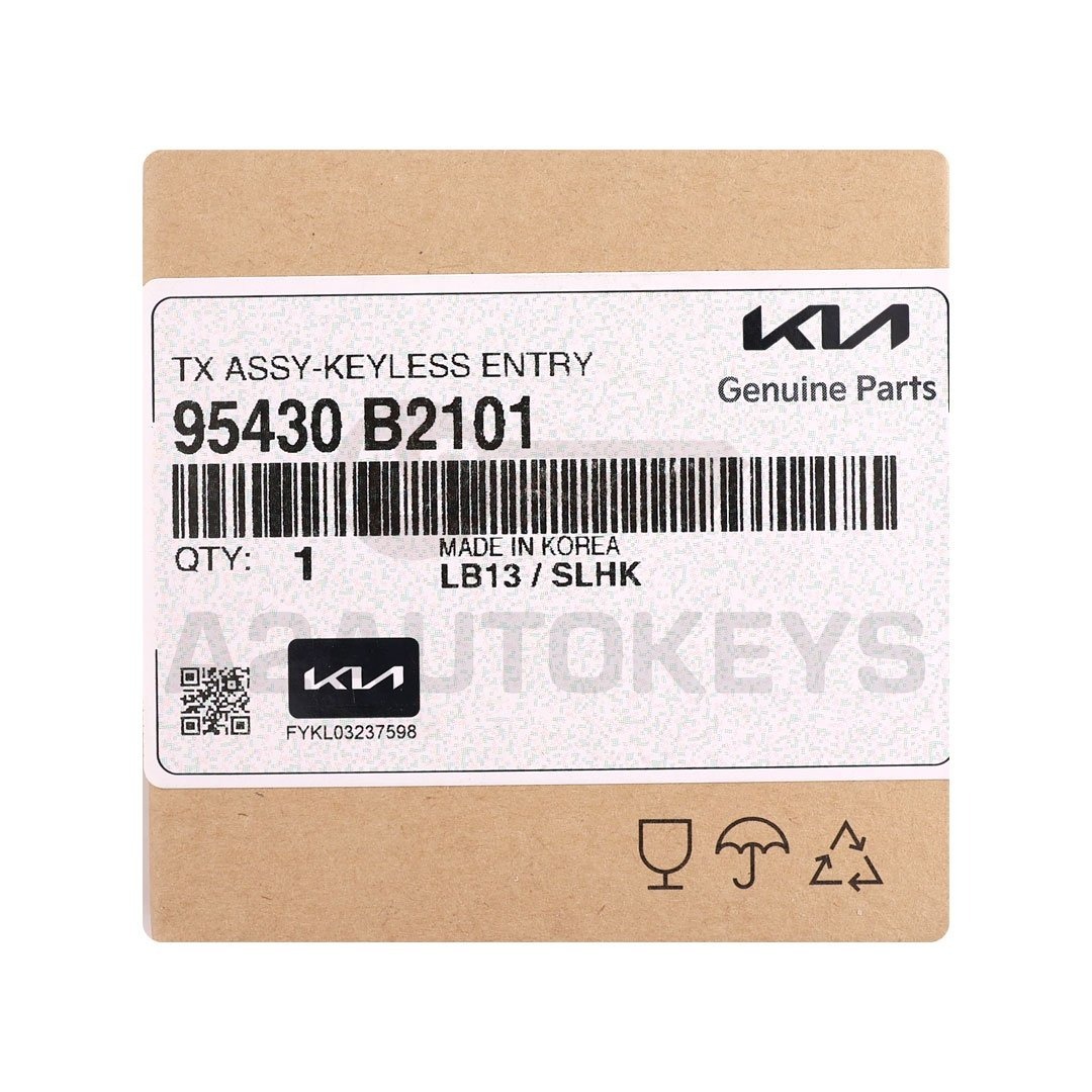 Kia Soul 2019 Genuine Flip Remote Key 3+1 Buttons 433MHz 95430-B2101