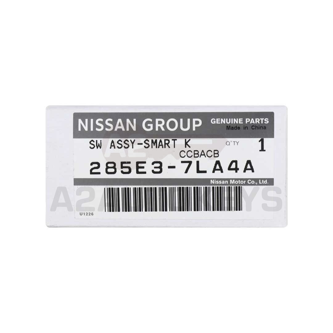 Nissan X-Trail Rogue 2023 Genuine Smart Remote Key 3 Buttons 433MHz 285E3-7LA4A / 285E3-7LA4E