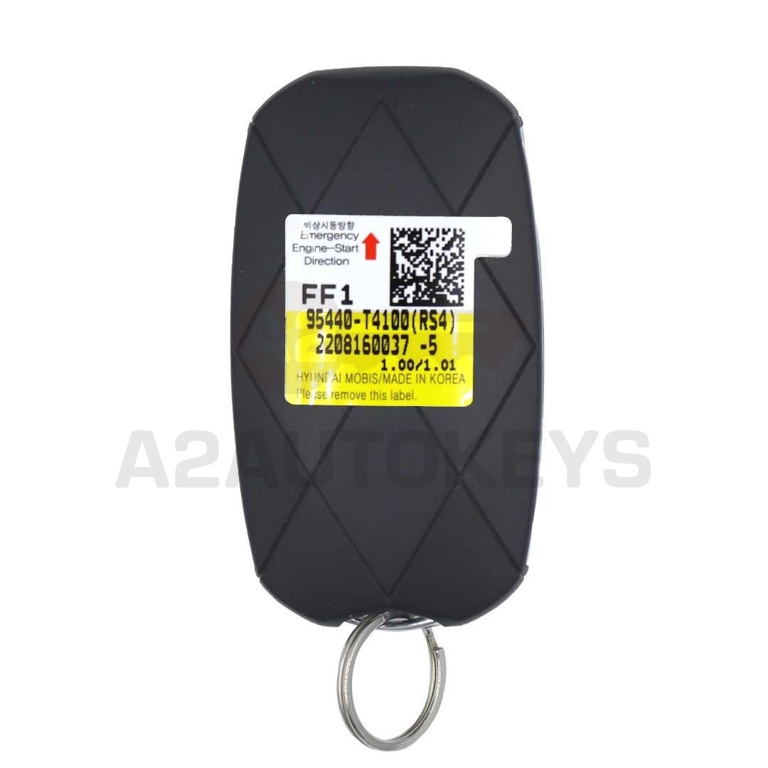 Genesis G90RS4 2022 Genuine Smart Remote Key 6+1 Buttons 433MHz Black Color 95440-T4100