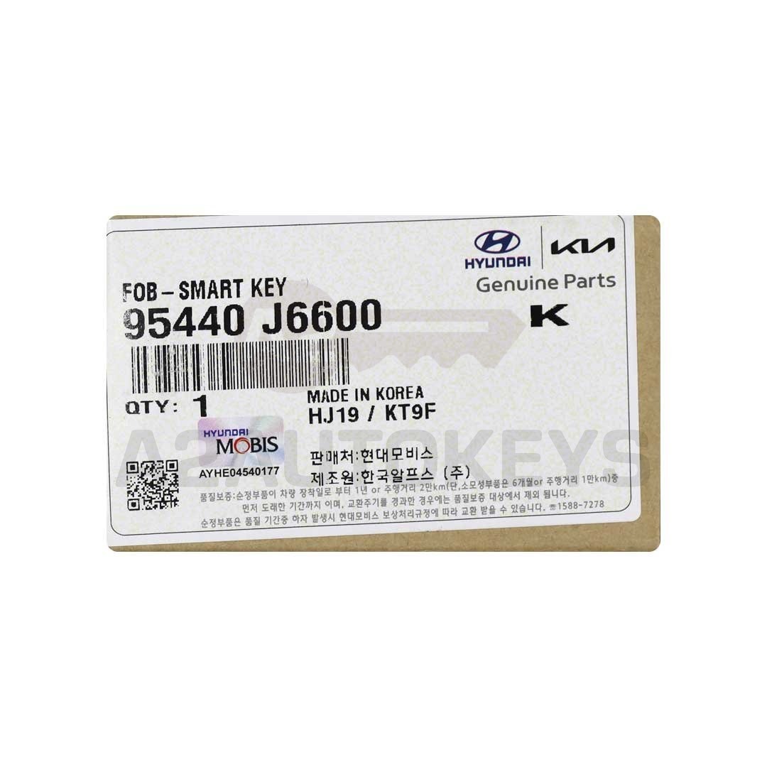 Kia Genuine Smart Remote Key 3+1 Buttons 433MHz 95440-J6600