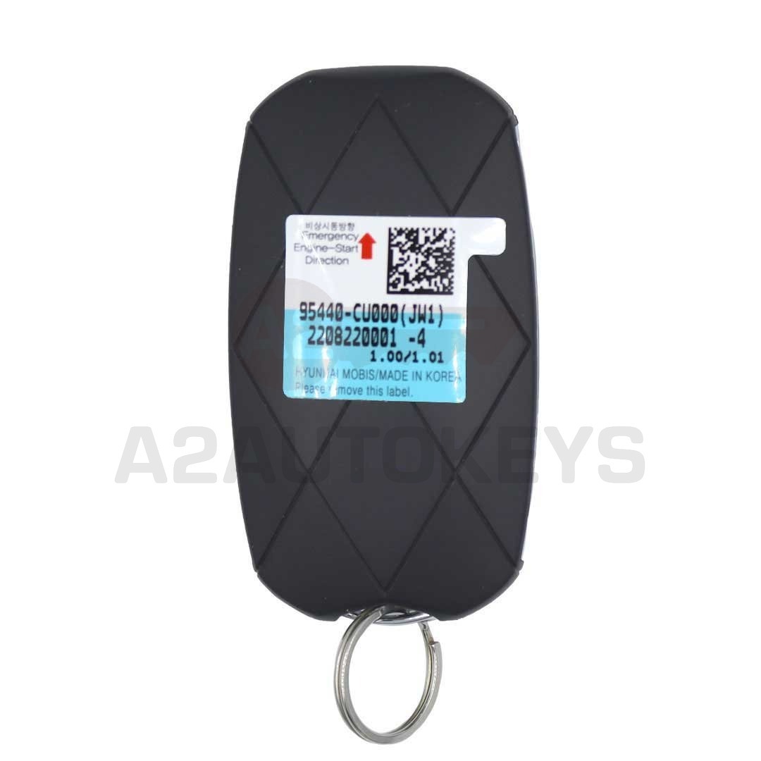 Genesis GV60 2022 Genuine Smart Remote Key 5+1 Buttons 433MHz Black Color 95440-CU000