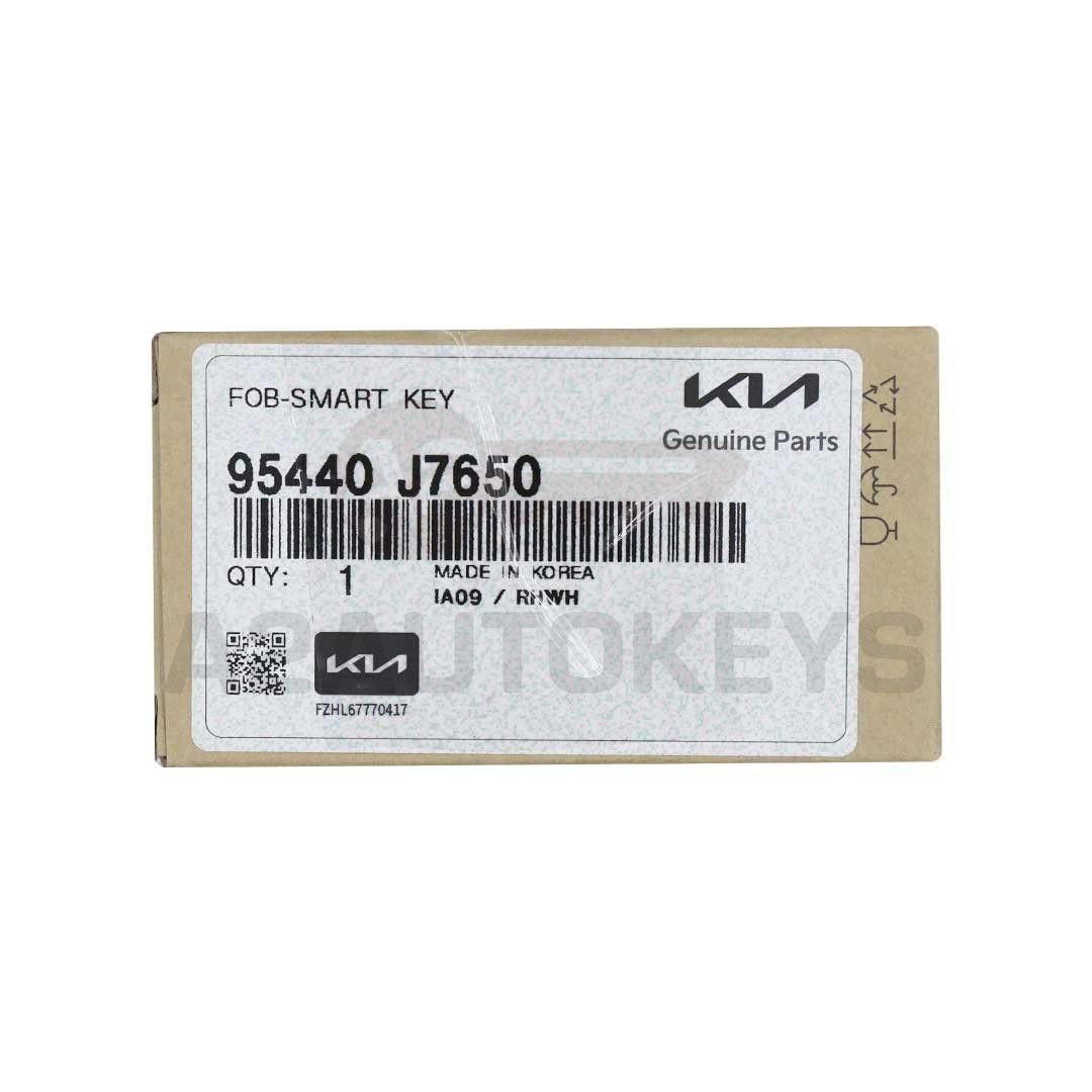 Kia Ceed 2022 Genuine Smart Remote Key 3 Buttons 433MHz 95440-J7650