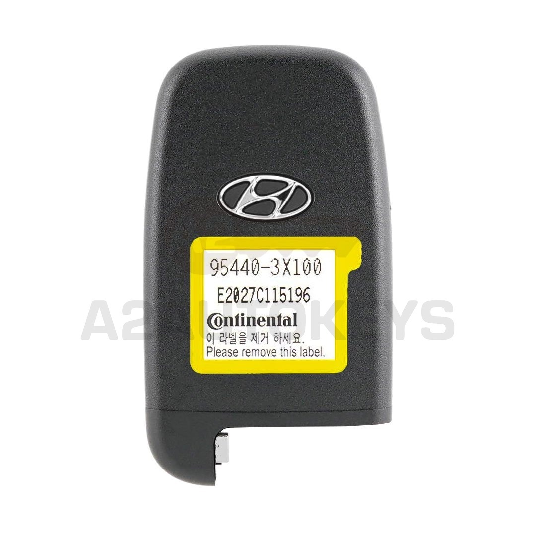 Hyundai Elantra 2012-2013 Original Smart Remote Key 3 Buttons 433MHz 95440-3X100