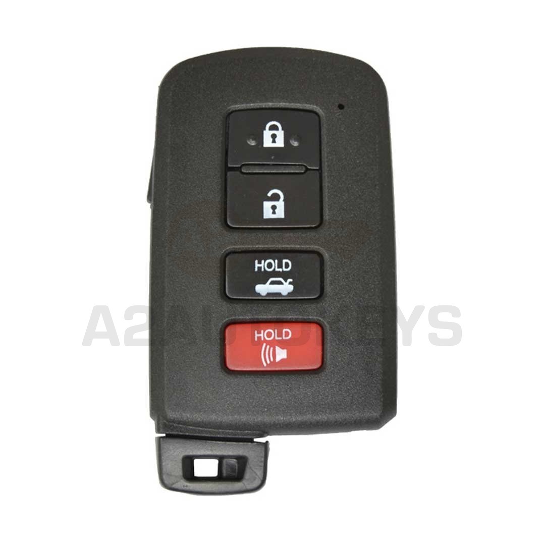 Toyota Camry Aurion Corolla 2014-2017 Smart Key 434.30/433.58MHz 3+1 Buttons 89904-33460 / 89904-12340