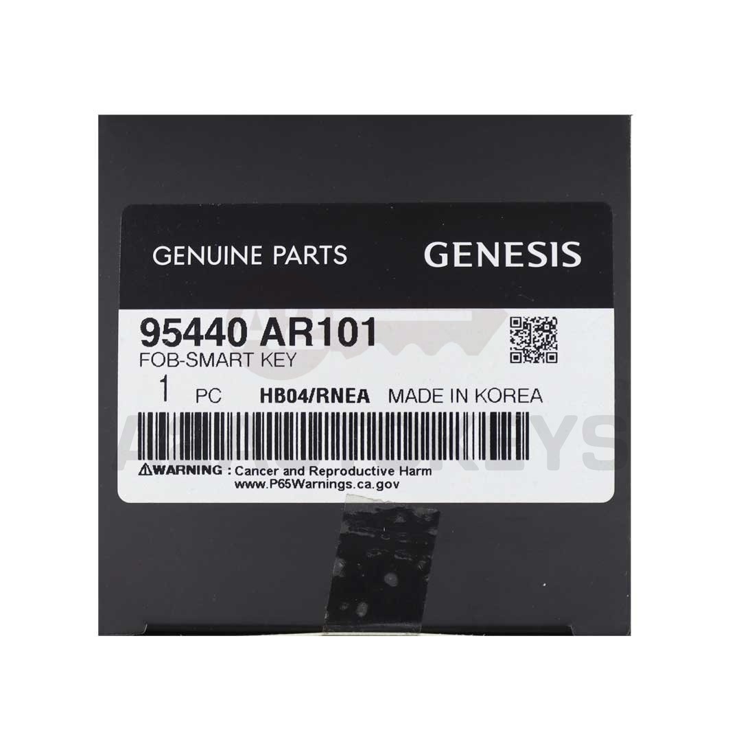 Genesis GV70 2022 Genuine Smart Remote Key 4 Buttons 433MHz 95440-AR101