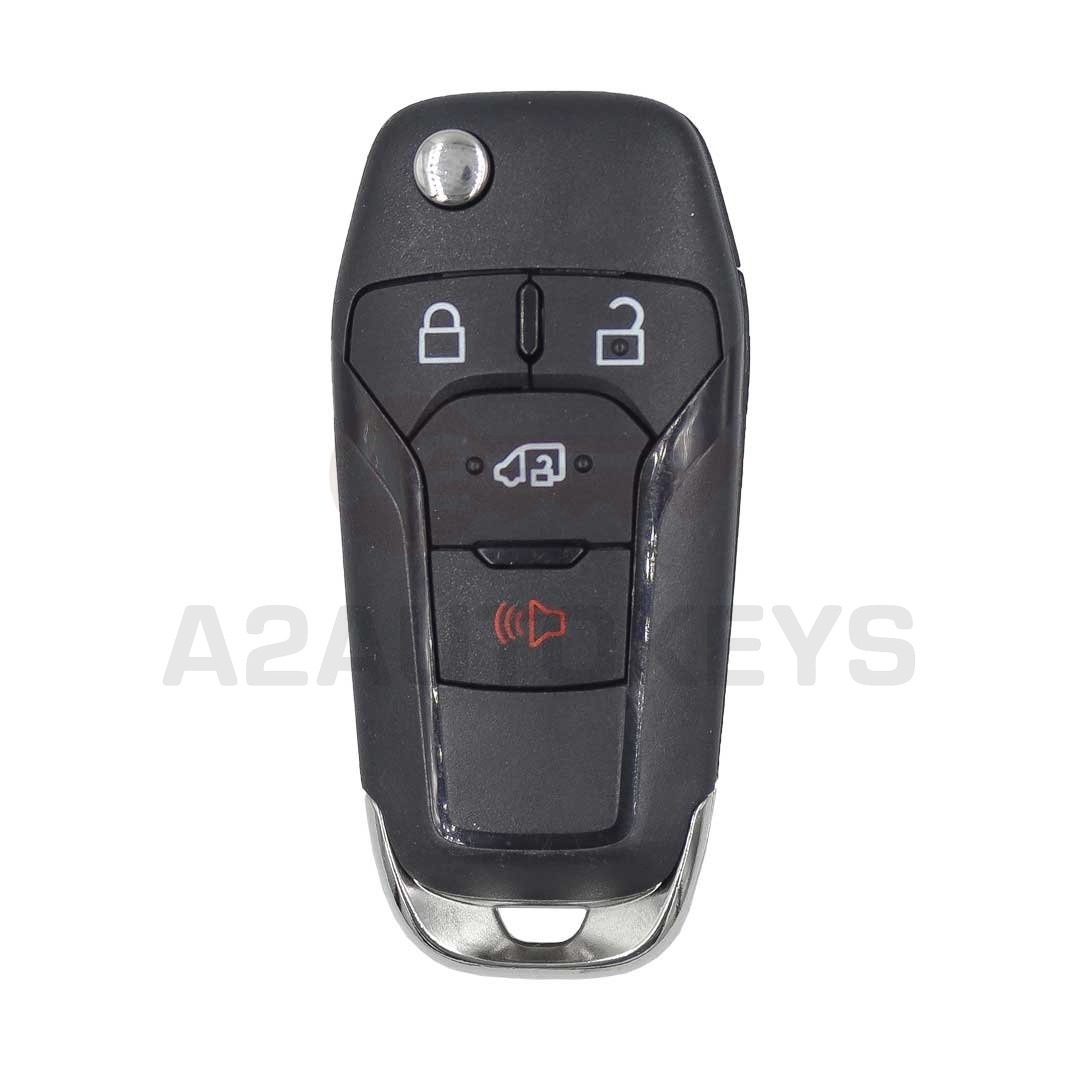 Ford Transit 2020 Original Flip Remote Key 3+1 Button 315MHz LK4T-15K601-AA FCCID : N5F-A08TAA
