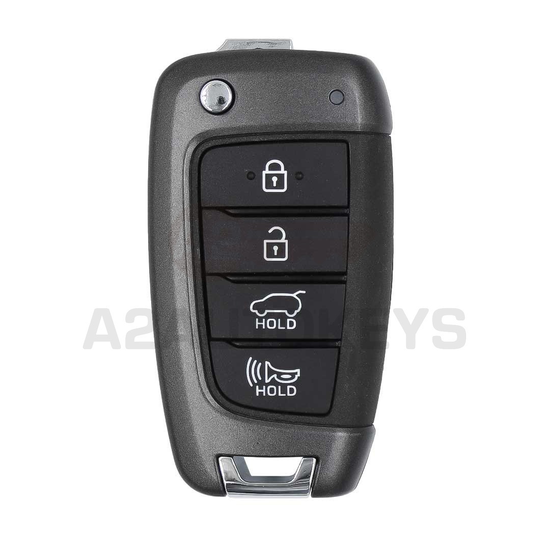 Hyundai Kona 2019 Genuine Flip Remote Key 4 Buttons 433MHz 95430-J9700