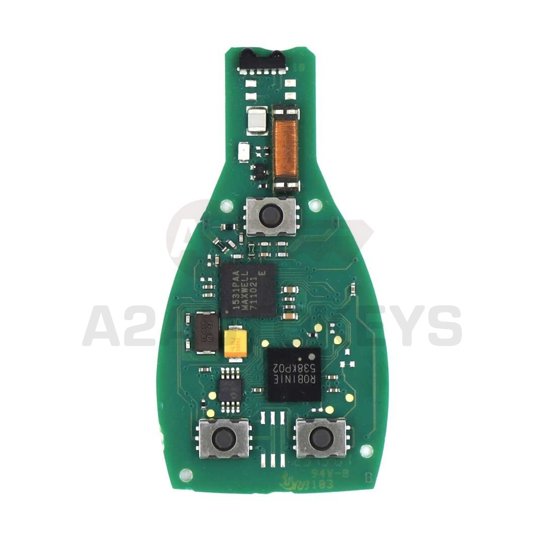 Mercedes FBS 4 Original Remote Key 3 Button 433MHz Non Proximity