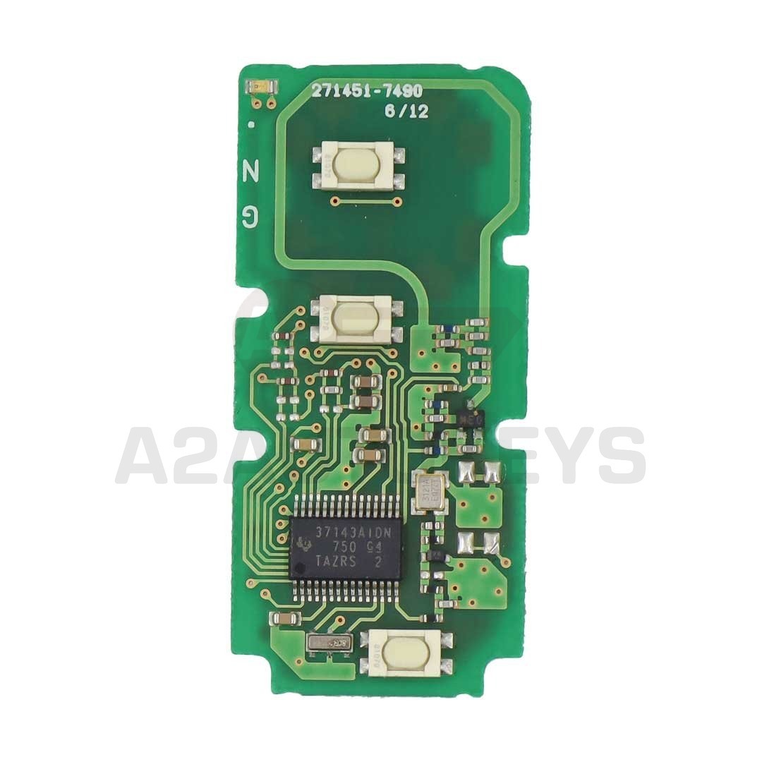 Lexus Smart Remote Key 312MHz 3 Buttons 271451-7490