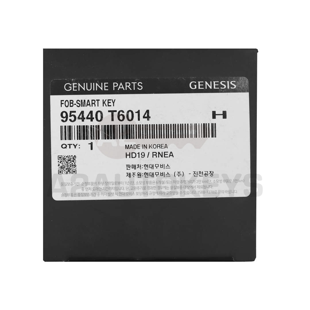 Genesis GV80 2022 Smart Remote Key 433MHz 7+1 Buttons 95440-T6014