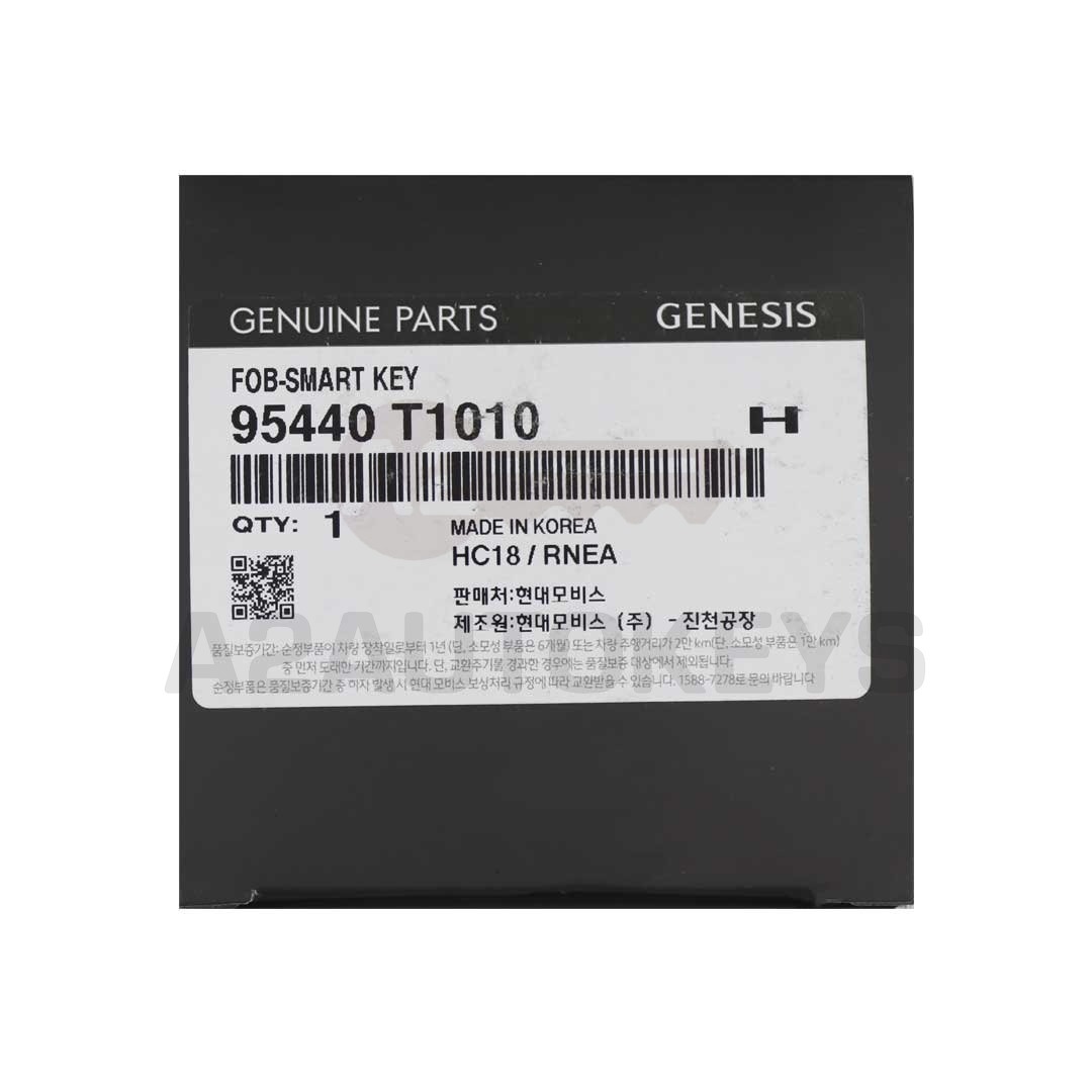 Genesis G80 2021 Smart Remote Key 433MHz 6 Buttons 95440-T1010