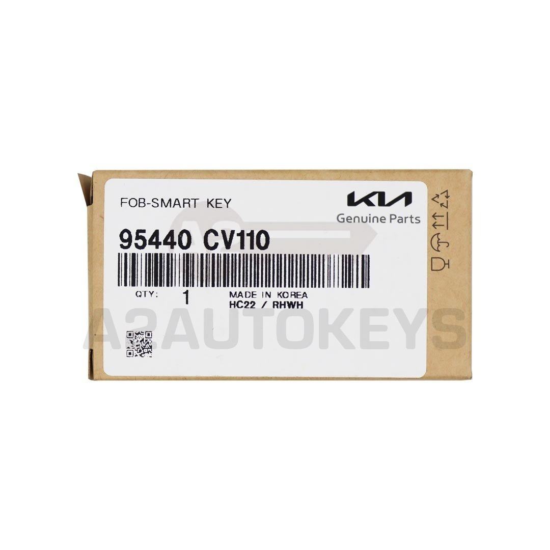 Kia EV6 2022 Genuine Smart Remote Key 6 Button Auto Start 433MHz 95440-CV110