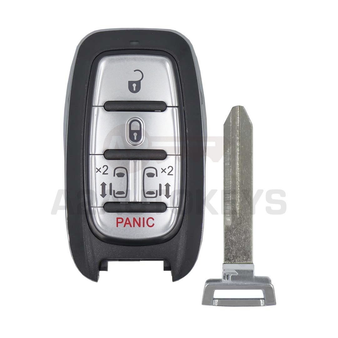 Chrysler Pacifica 2017-2022 Smart Remote Key 5 Button 434MHz 68241531 AC