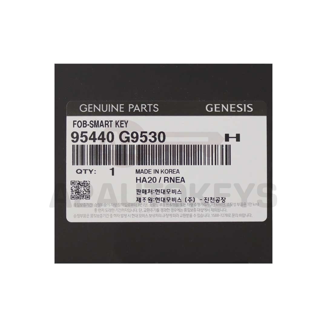 Genesis G70 2022 Smart Remote 6 Button 433MHz 95440-G9530
