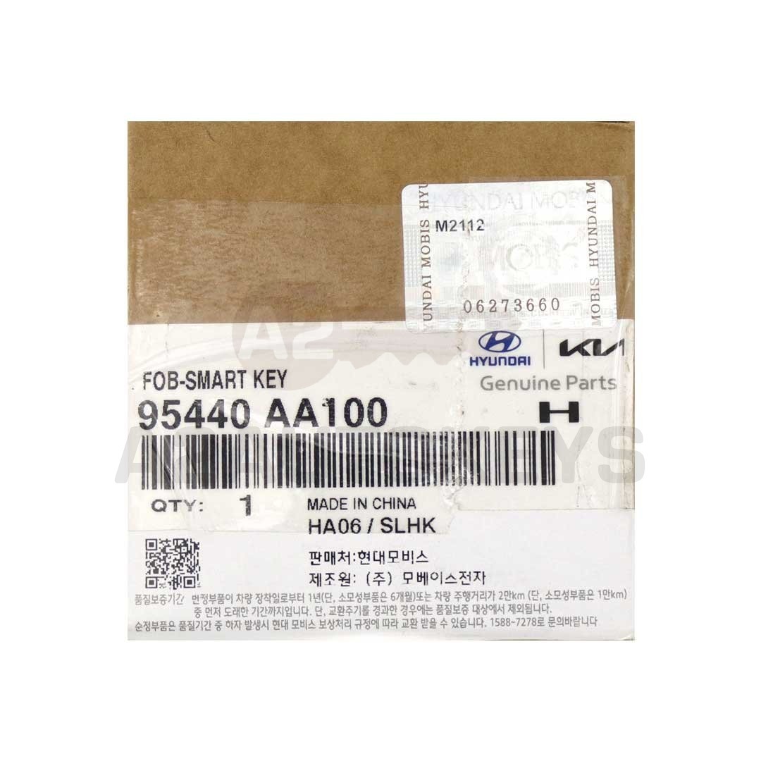Hyundai Elantra 2021 Smart Remote 433MHz 95440-AA100