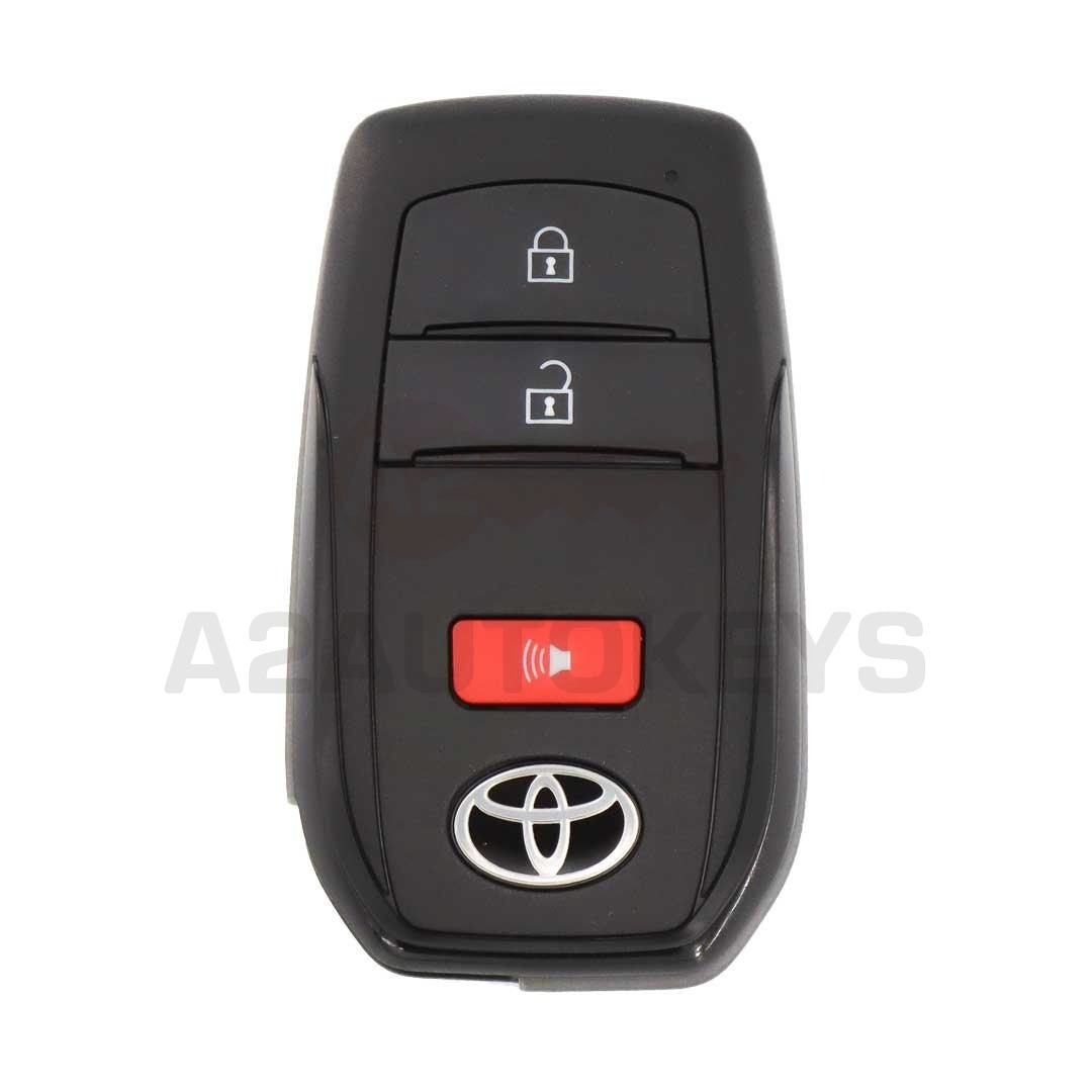 Toyota Land Cruiser 2022-2024 Smart Key 2+1 Button 433.58/434.42MHz 8990H-60552 / 8990H-60550 / 8990H-60551