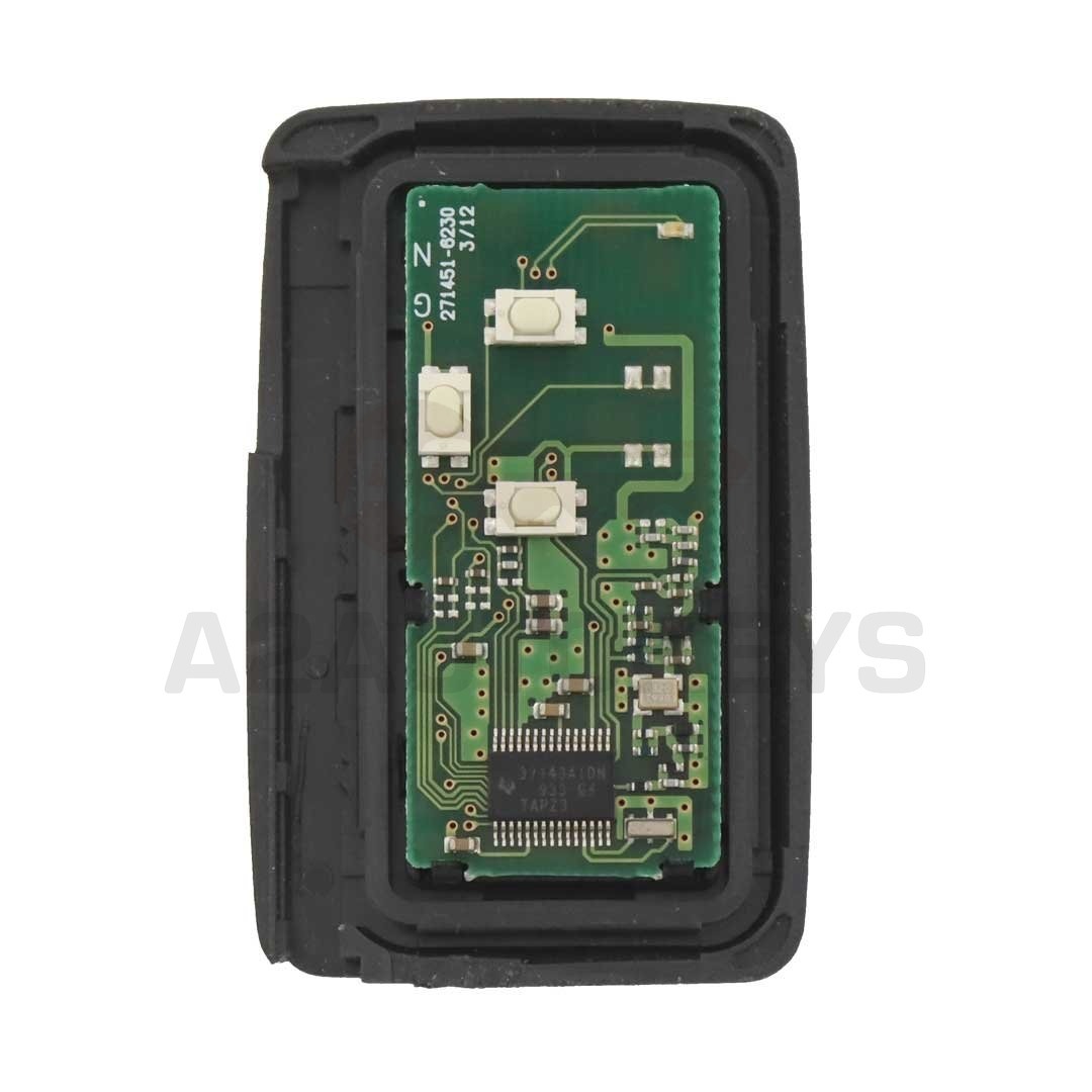 Toyota Estima 2006 Smart Remote 3 Button 312MHz PCB 271451-6230