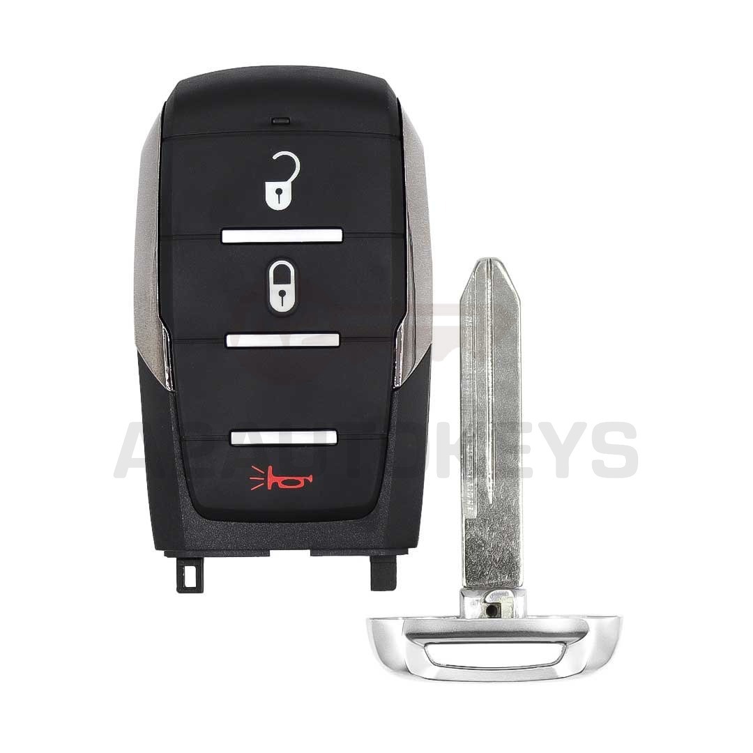 RAM 1500 Pickup 2019-2024 Smart Remote 3 Button 433MHz