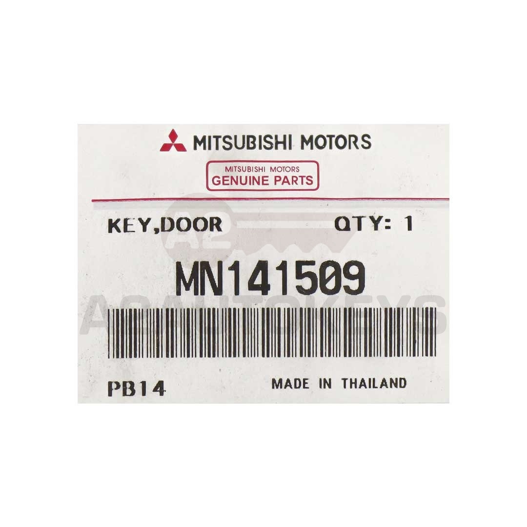 Mitsubishi L200 2008-2015 Remote Key 2 Button 433MHz MN141509
