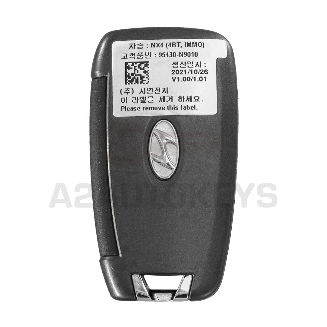Hyundai Tucson 2022 Flip Remote 4 Buttons 433MHz 95430-N9010