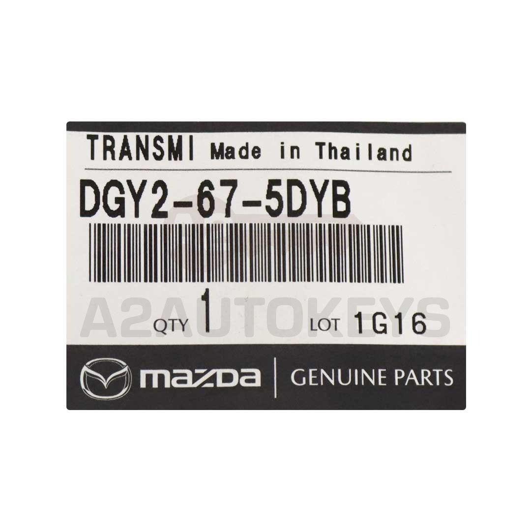 Mazda CX-30 2020-2025 Genuine Smart Key 3+1 Buttons 315MHz DGY2-67-5DY, DGY2-67-5DYA, DGY2-67-5DYB