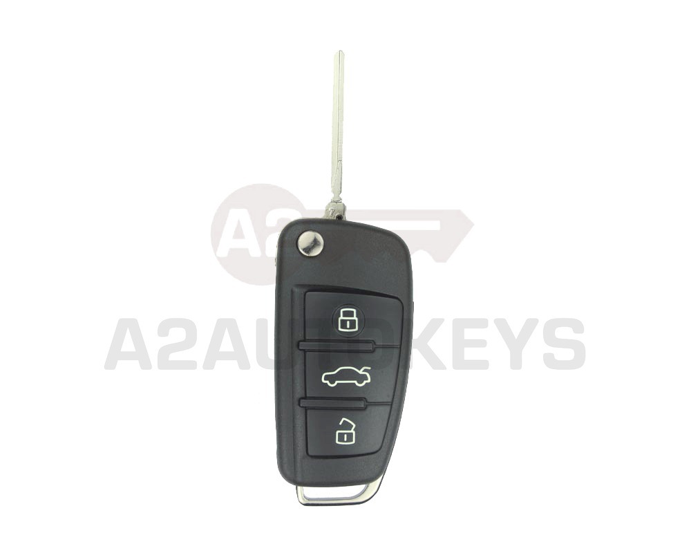 Audi A3 2015+ Flip Remote Key Proximity Type 3 Buttons 433MHz MQB48 Transponder