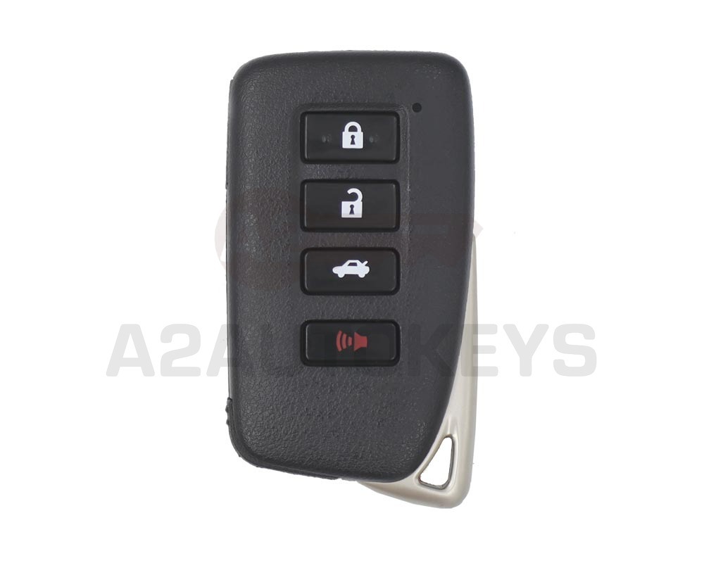 Lexus IS 2014-2019 Smart Key 4 Buttons 315MHz 89904-53651, 89904-24100, 89904-53610, 89904-53650
