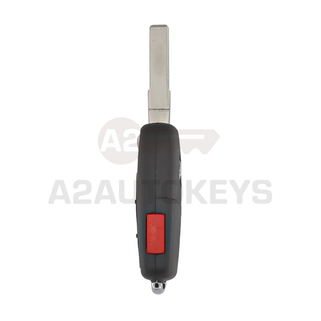 Volkswagen Jetta 2017 Flip Remote Key UDS Type 3+1 Button 315MHz MQB Transponder
