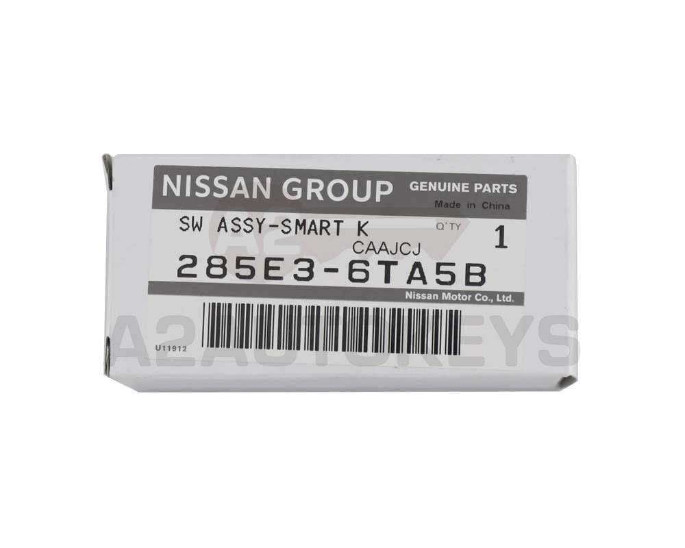 Nissan Rogue 2021 Genuine Smart Key 4 Buttons 433MHz 285E3-6TA5B