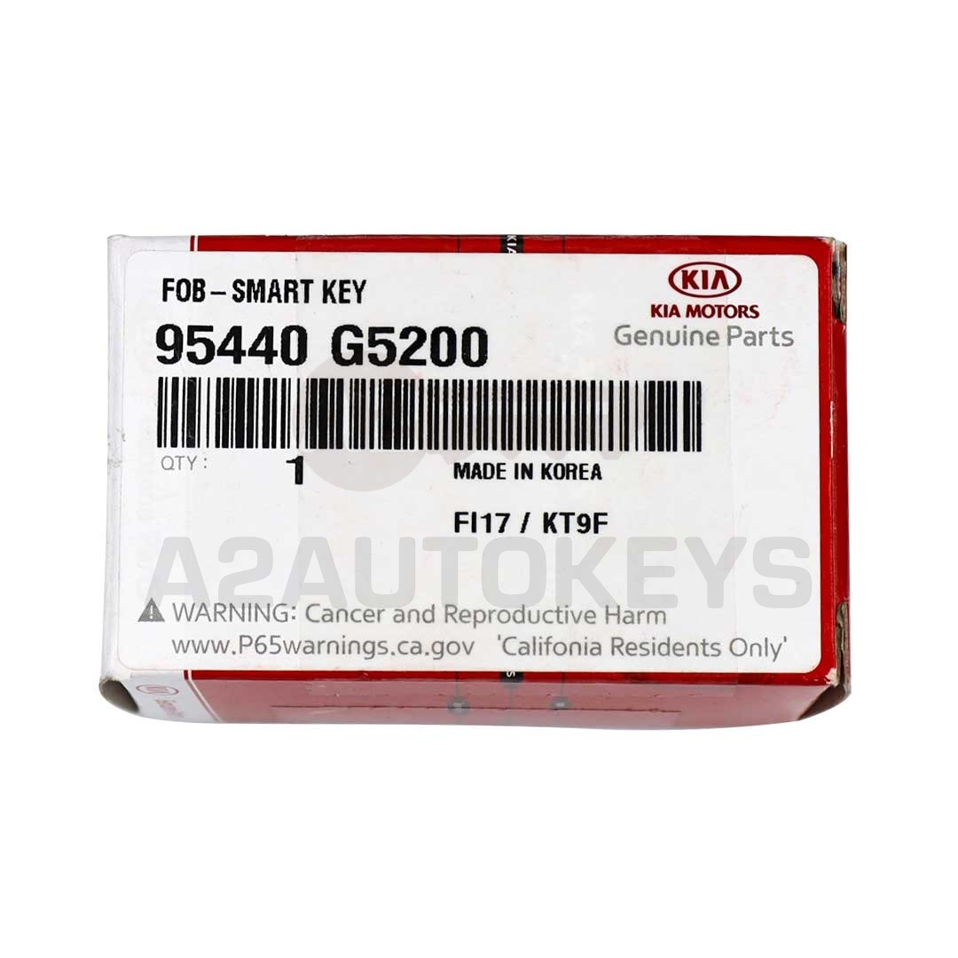 KIA Niro 2020 Genuine Smart Remote Key 433MHz 95440-G5200