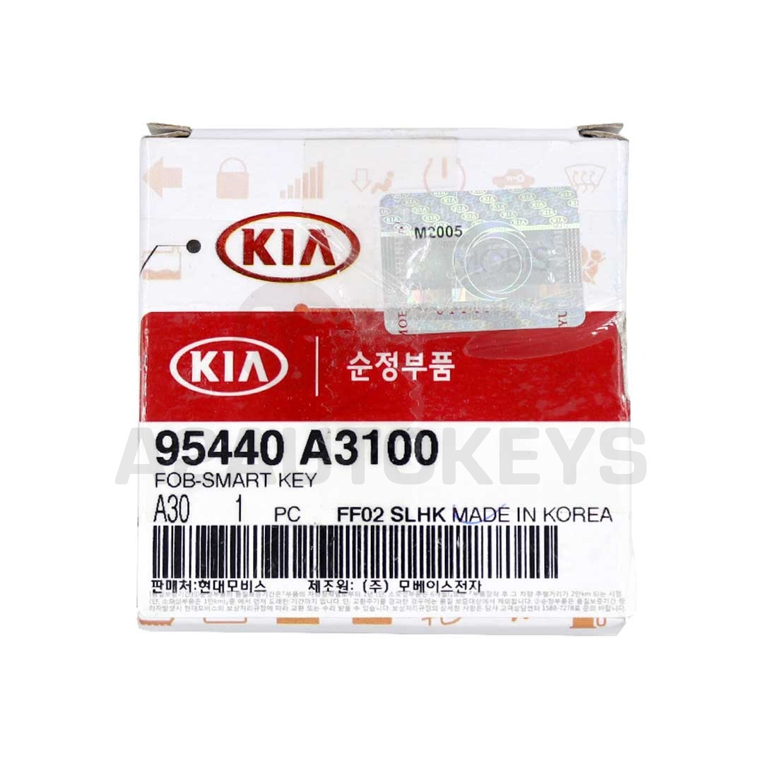 KIA Ray 2018 Genuine Smart Remote Key 3 Buttons 433MHz 95440-A3100