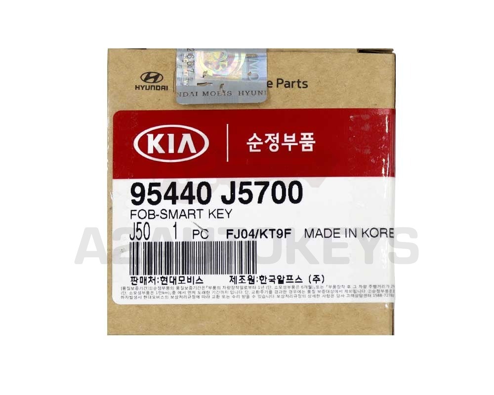 KIA Stinger 2021 Smart Remote Key 4 Button 433MHz 95440-J5700