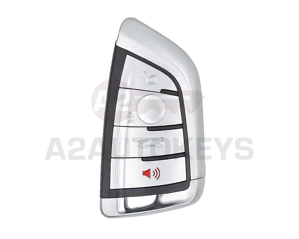 BMW CAS4 Modified Type Smart Remote Key 4 Buttons 433MHz PCF7945P Transponder