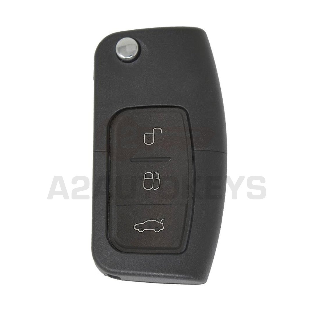 Ford Focus Flip Remote 3 Buttons 433MHz HU101 Blade