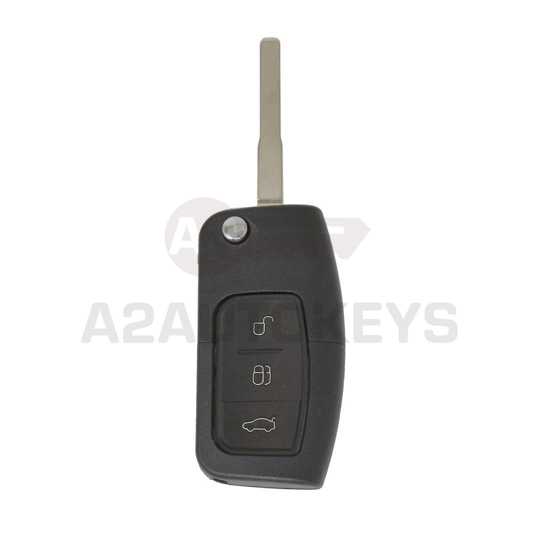 Ford Focus Flip Remote 3 Buttons 433MHz HU101 Blade