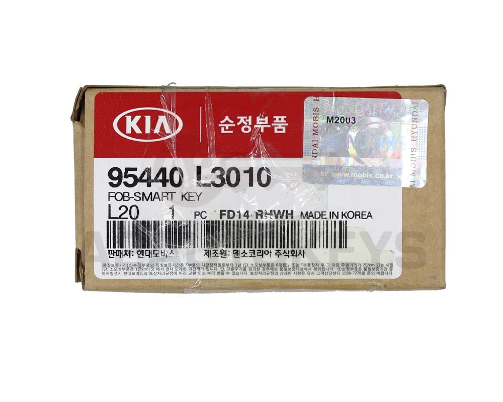 KIA K5 2020 Genuine Smart Key 5 Buttons 433MHz 95440-L3010