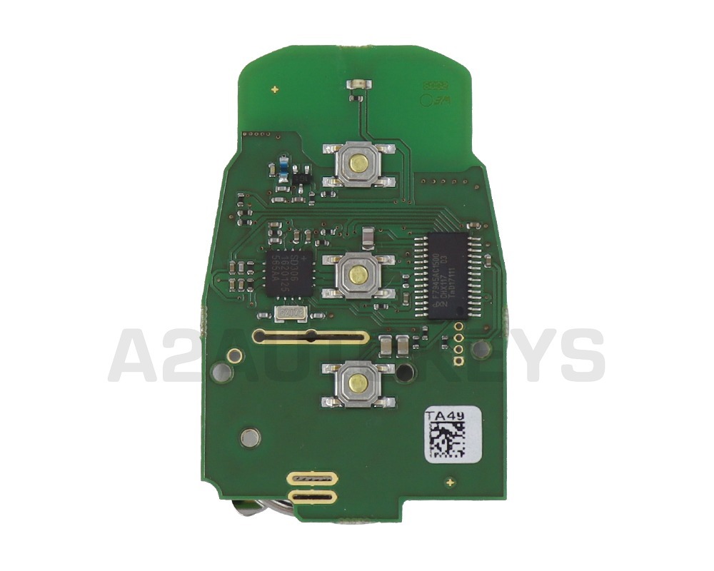 Abrites TA49 Keyless Key For Audi BCM2 Vehicles 433 MHz