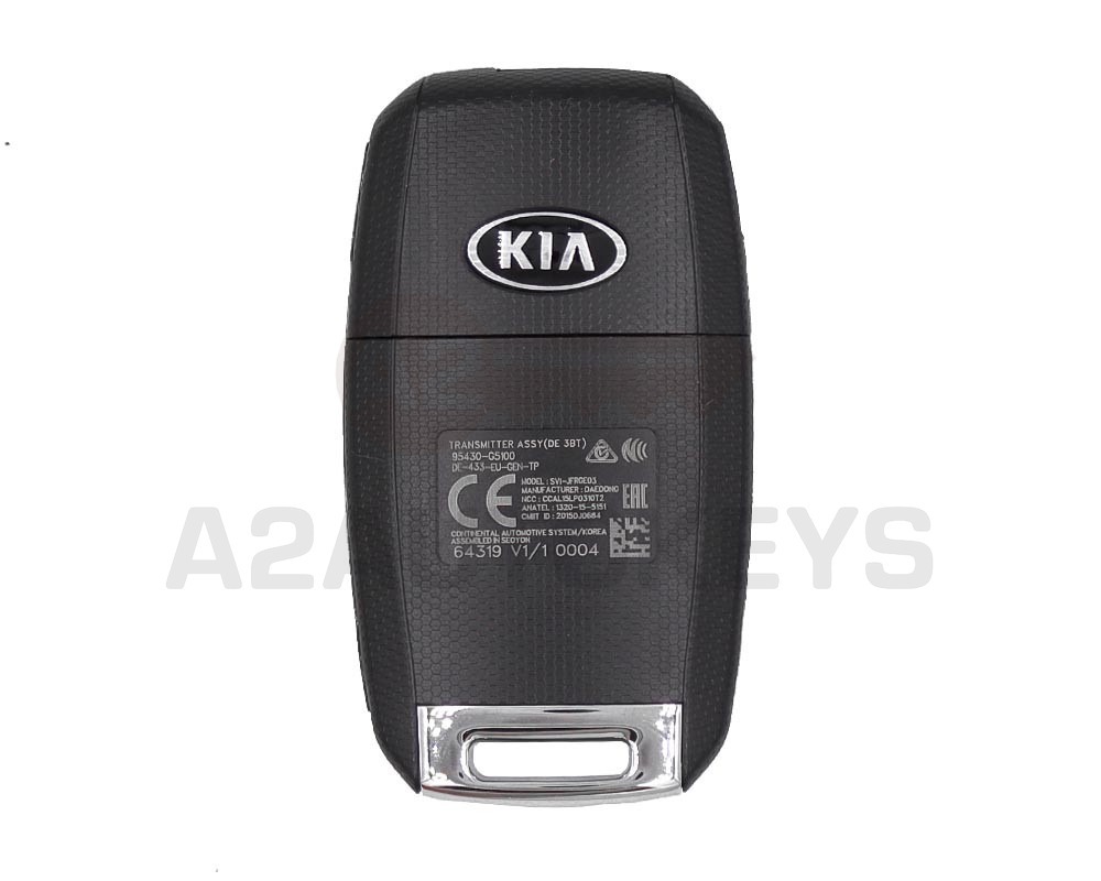 KIA Niro 2017-2019 Genuine Flip Remote Key 433MHz 95430-G5010