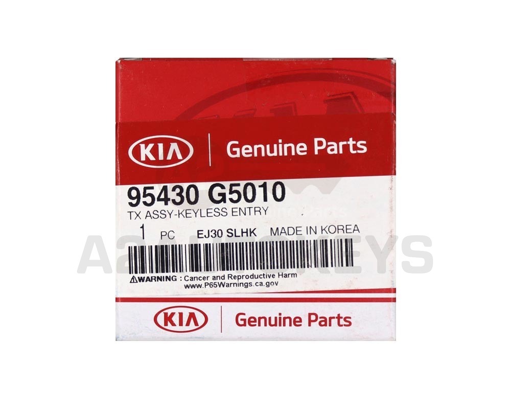KIA Niro 2017-2019 Genuine Flip Remote Key 433MHz 95430-G5010