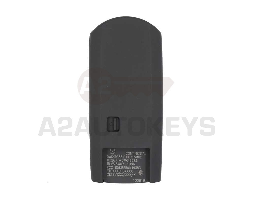 Mazda 6 2009-2013 Genuine Smart Remote Key 4 Buttons 315MHz GSYL-67-5RY
